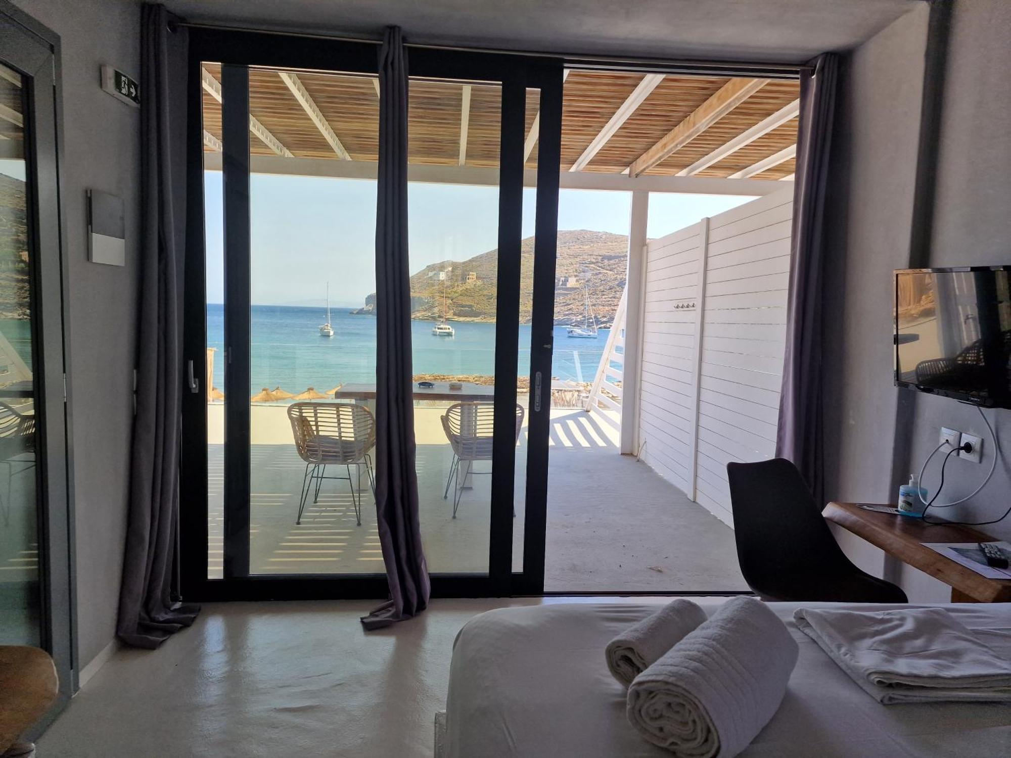 Spathi Beach Suites Kea Kamer foto