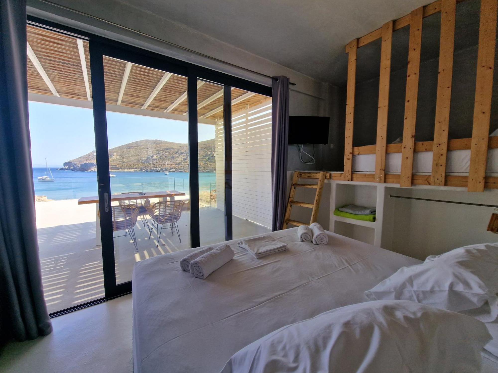 Spathi Beach Suites Kea Kamer foto