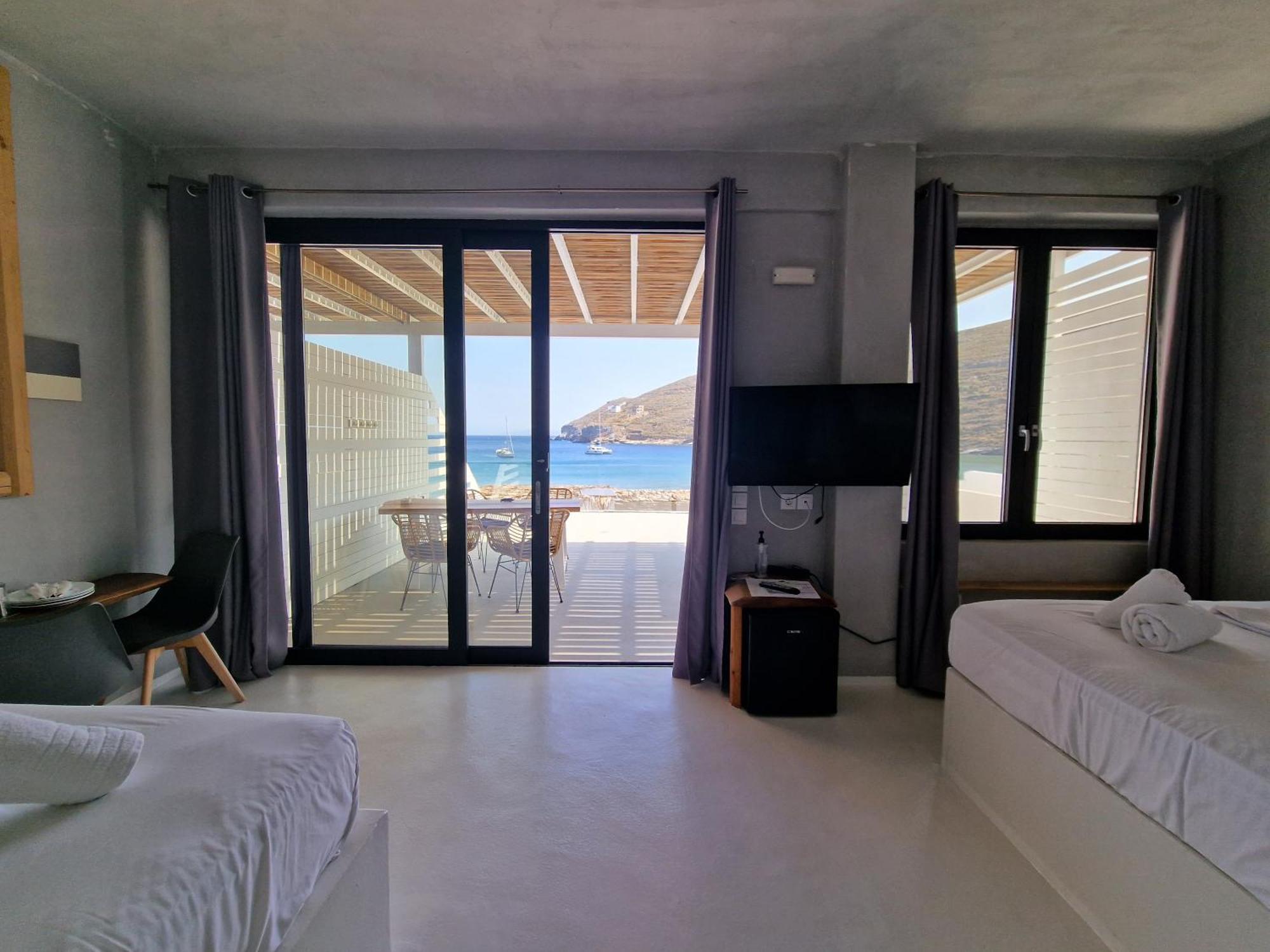 Spathi Beach Suites Kea Kamer foto